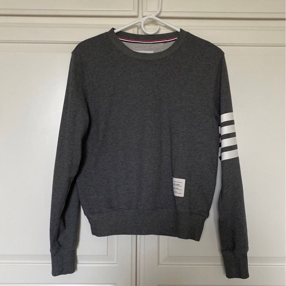 Thom Browne Dark Grey Sweatshirt